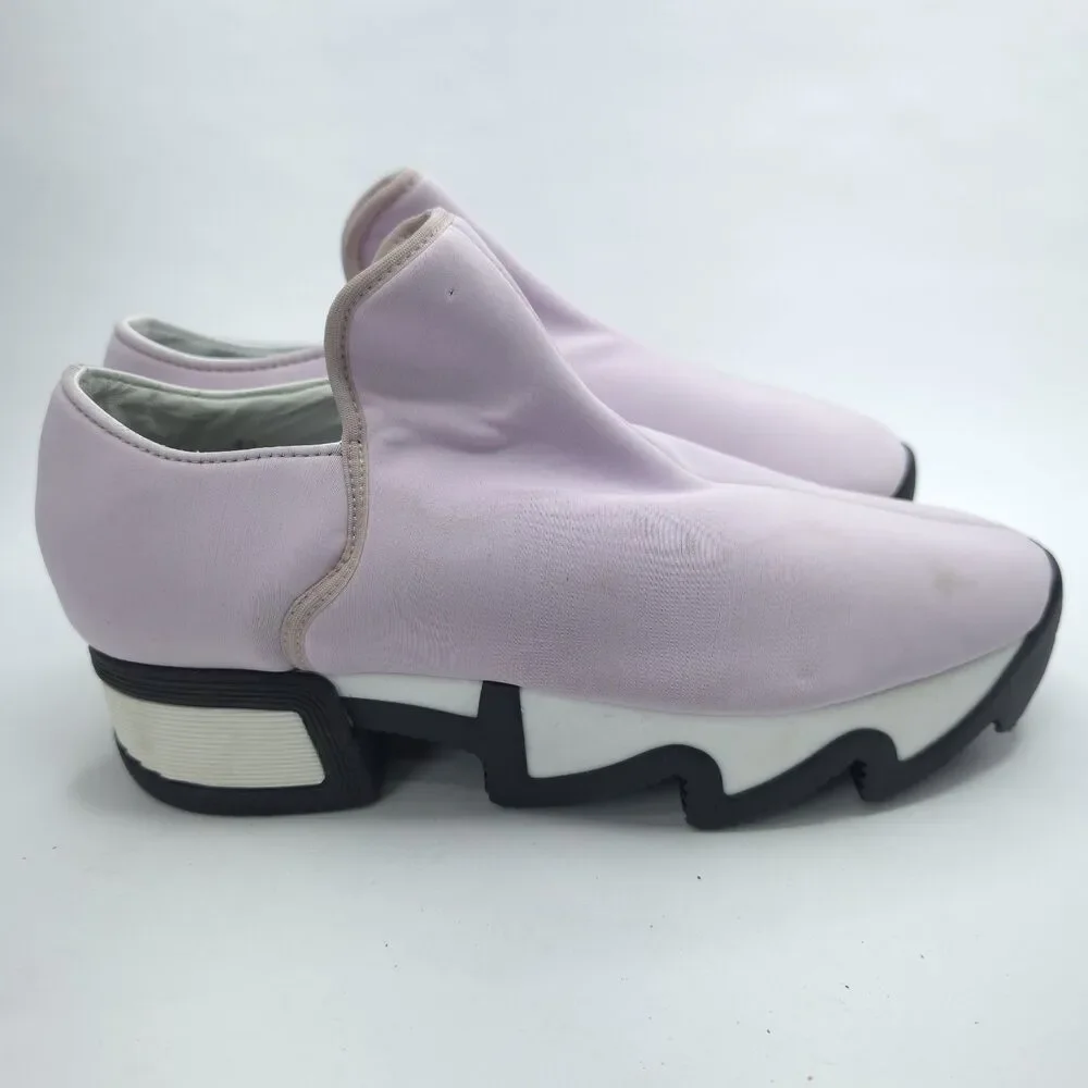 IRI New York Platform Sneakers EU 40 US 9 Lilac Chunky Slip‑On Shoes Streetwear